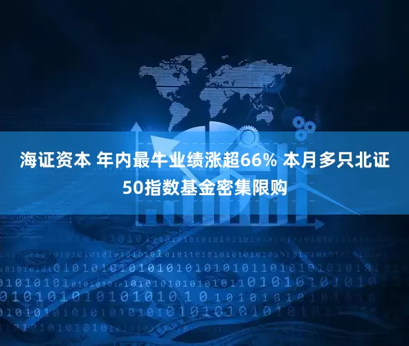 海证资本 年内最牛业绩涨超66% 本月多只北证50指数基金密集限购