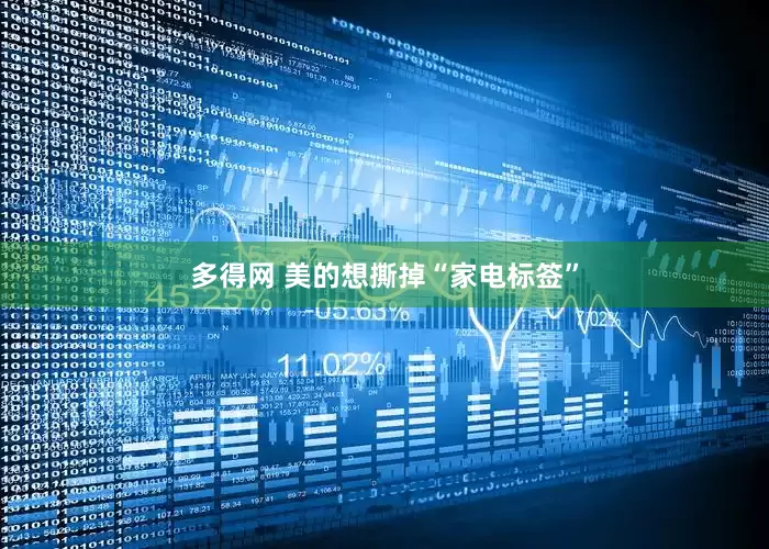 多得网 美的想撕掉“家电标签”