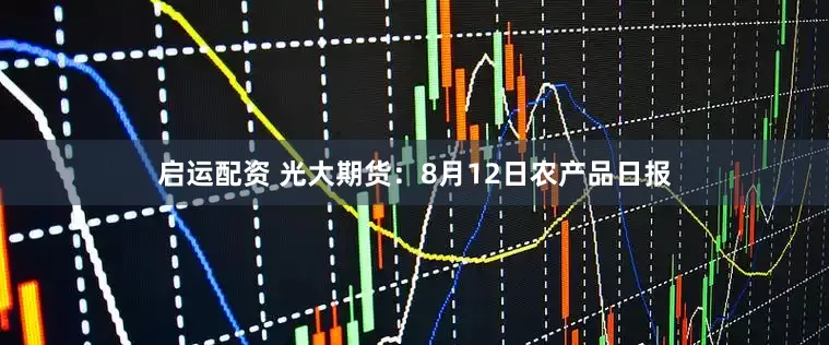 启运配资 光大期货：8月12日农产品日报