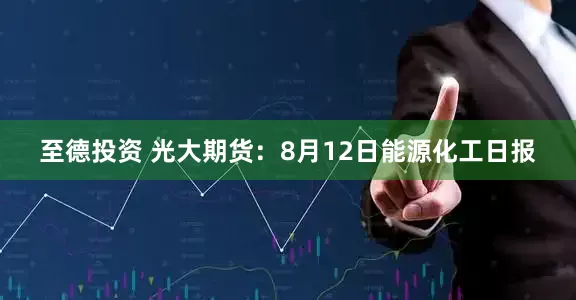 至德投资 光大期货：8月12日能源化工日报